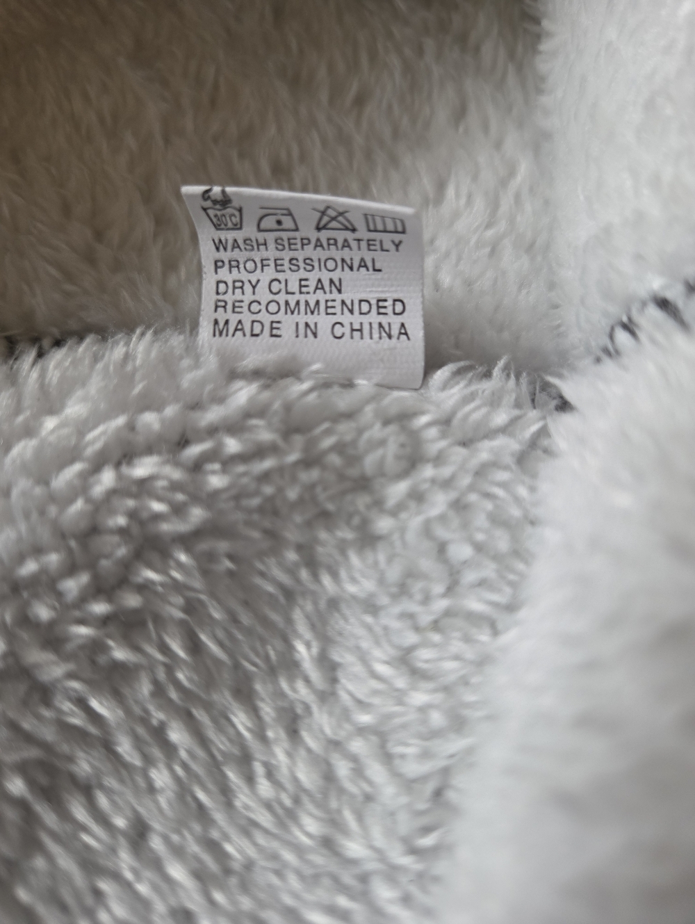 ​Sherpa Lined Fleece Leggings Charcoal Grey Thermal Winter Pants Cat Detail - Picture 9 of 14